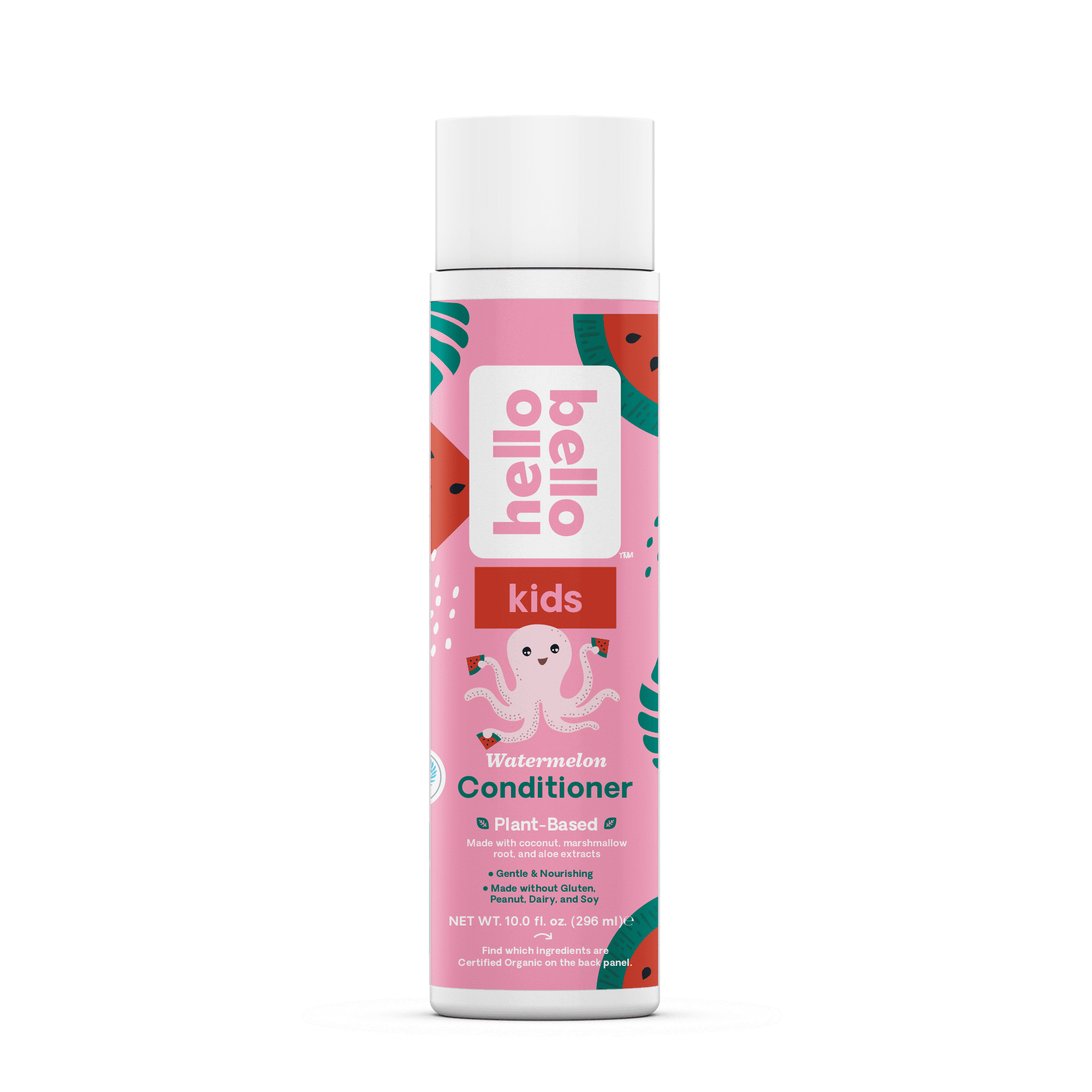 Hello Bello Kid's Conditioner I Moisturizing Plant Based Conditioner I Watermelon Scent I 10 Fl Oz