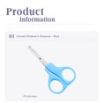 thumbnail image 3 of EIGTHTAIL Safety Nail Scissors for Baby  Fingernail Clippers with Rounded Tip  Newborn Nail Trimmer, 3 of 4