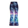 thumbnail image 4 of DISNIMO Colorful Butterfly Girls Bell Bottoms Size 9-10 Flare Leggings for Girls with Pockets Bell Bottoms Leggings for Kids Yoga Pants for Girls Elastic Waist Pants for Kids, 4 of 7