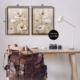 thumbnail image 4 of Stupell Industries Traditional Neutral Toned Flora Brown 2pc Floating Frame Art Set, 25 x 31 each, by Nina Blue, 4 of 8