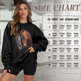 thumbnail image 7 of Yuyamidu Oversized Novelty Sweatshirts for Womens Horse Women's Fashion Hoodie Sweatshirts Loose Crewneck Pullover with Pockets Casual Sport Tops Long Sleeve Tees Soft Comfort Clothing XL, 7 of 7