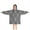 Geometric Heart And, variant on Gray Geometric Arrow Pattern Blanket Hoodies for Kids 6-13YR Oversize Wearable Blanket Hoodies for Boys Girls Teens