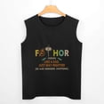 thumbnail image 3 of Fathor Men'S Muscle T-Shirt, Sleeveless, Muscle Tank Tee Top M, 3 of 7