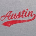 thumbnail image 3 of UGP Campus Apparel Austin Baseball Script - Hometown Pride, Pitcher Hoodie - Medium - Sport Grey, 3 of 6