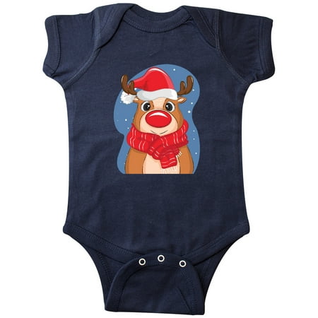 

Inktastic Christmas Reindeer Gift Baby Boy or Baby Girl Bodysuit