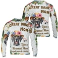 thumbnail image 3 of Great Dane Mom Like a Normal Mom Except Much Cooler Happy Mother's Day All Over Print 3D Sweatshirt Unisex Merch Danes Dog Lover Gifts - 02004, 3 of 6