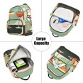 thumbnail image 5 of FORMRS Mini Backpack Purse for Women Travel Daypack Casual Shoulder Bag, Red Glasses, 5 of 7