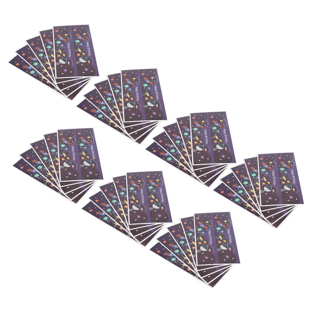 Wine Sticker, Wide Compatible Paper Material Water Bottle Stickers For Decoration Planet