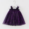 thumbnail image 2 of Leey-World Baby Dresses Baby Girls Tulle Tutu Dress Summer Tulle Sequin Dresses Size 6M-5T(Black,18-24 Months), 2 of 6