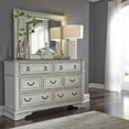 thumbnail image 2 of Liberty Furniture Industies, INC Abbey Park Mirror in Antique White, 2 of 6