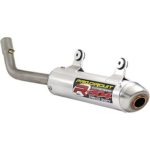 Pro Circuit R-304 Shorty Aluminum Silencer Compatible With KTM 300 XC-W i (Fuel Injected) 2019