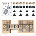 thumbnail image 3 of Royal Game of UR,Ancient Strategy Board Game for 2 Players,Beautifully Designed Board with Storage Drawers,Over 4500 Years Old (Orange), 3 of 6