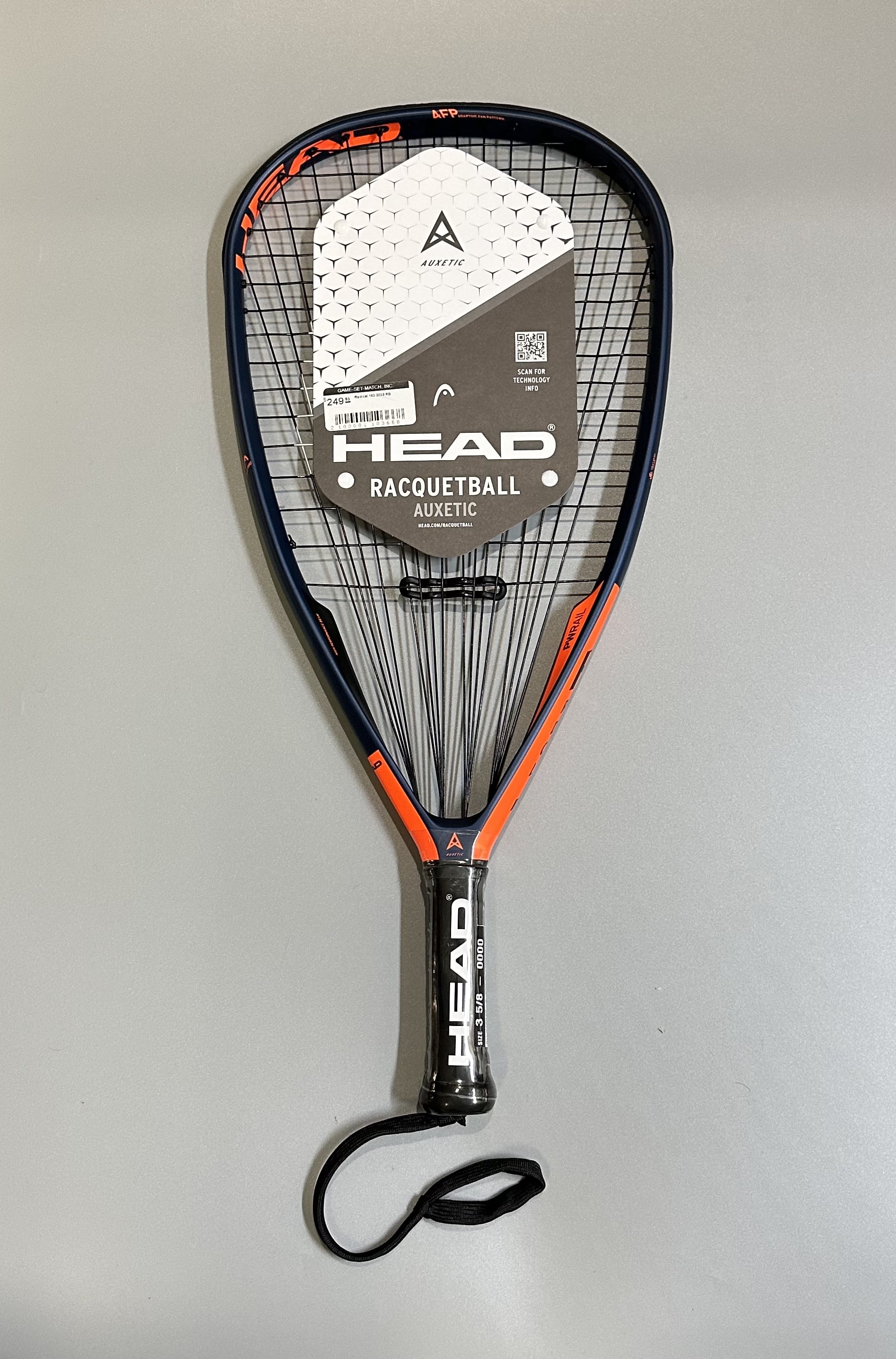 Head Radical 160 2023 Racquetball Racket Blue/Orange