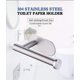 thumbnail image 2 of Portarrollos de papel higiénico autoadhesivo - Portarrollos de papel higiénico de acero inoxidable de 3 m, 2 of 5