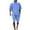 Sky Blue, variant on Dagegui Mens Sweatsuits 2 Pieces Trendy Crewneck T-Shirts and Short Pants Sets Drawstring Elastic Waist Pants Casual Loose Fit Set Gray L