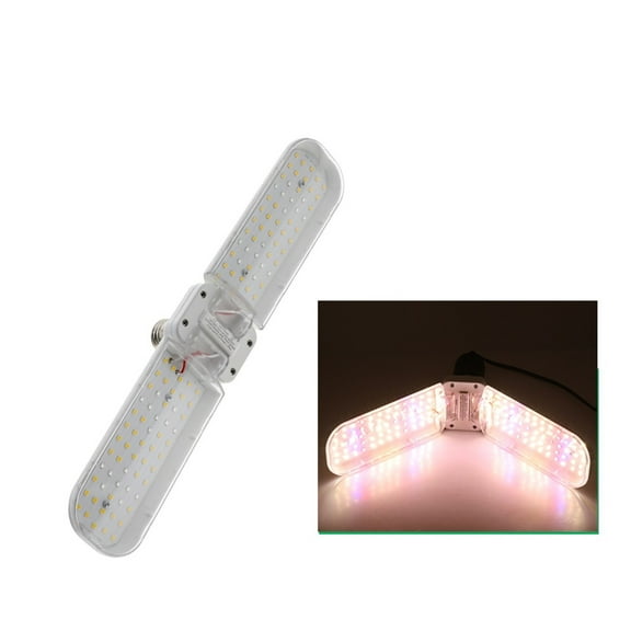 24W 36W 48W Foldable LED Grow Light Full Spectrum E27 Plant Growing Light Bulb For Indoor Plants Flower Seedling ,Higher Efficiency