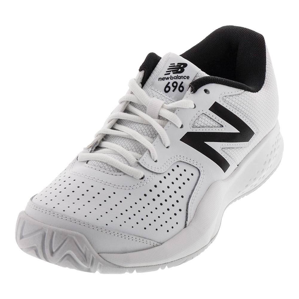 New Balance Men`s 696v3 D Width Tennis Shoes White ( 8.5 )