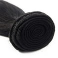 thumbnail image 4 of 3pcs/Boundle Brazilian Ombre Straight Soft Hair Extensions Total Weight 300g 12-20 Inchs LELINTA Style-Jet Black, 4 of 8
