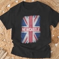 thumbnail image 3 of Newcastle British United Kingdom Flag Uk Souvenir TShirt, 3 of 6
