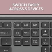 Logitech Signature Slim K950 Wireless Keyboard Sleek Design Switch Graphite