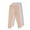 Pink, variant on HAOTAGS Girls 3-pack Leggings, Casual Solid Color Stretchy Elastic Waist Trousers Gray 7-8T