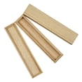 thumbnail image 4 of Natural Paulownia Wood Boxes Stationery Organizer Pencil Case Small Gift Box, 4 of 7