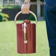 thumbnail image 5 of Heavy-Duty 5L Steel Watering Can with Ergonomic Handle & Adjustable Nozzle for Outdoor Garden Plant Care, 5 of 8