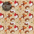 thumbnail image 5 of Shower Curtain, Guinea Pigs And Mushrooms Waterproof Fabric Plastic Shower Curtain, Drying Fast Bathroom Curtain with 9 Buttonholes, Ruffle Shower Curtain 60x72in, 5 of 8