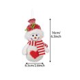 thumbnail image 5 of Vggrvlo Snowman Christmas Decorations Ornaments Cute Thanksgving Plush Doll for Office Snowman Decor Ornaments Centerpiece for Bo/y Gir/l Decor, 5 of 6