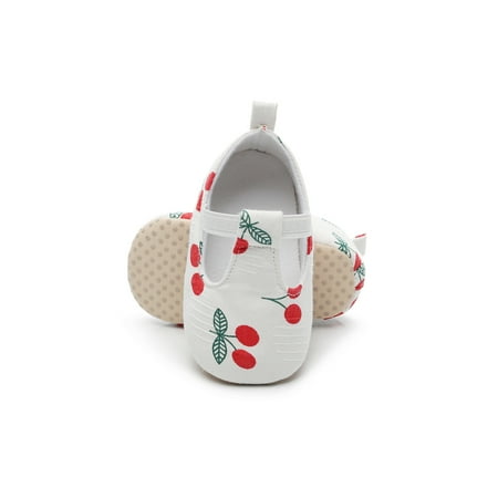 

Eloshman Toddler Boys & Girls Baby Shoes First Walkers Crib Shoe Soft Sole Casual Sneaker Outdoor Lightweight Prewalker Flats Anti-skid Red 6.5C