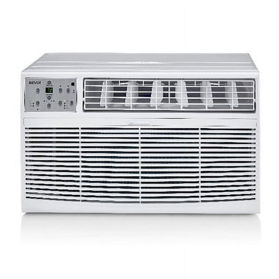Bevoi BEVTTW121C 12,000 BTU 550 sq ft Through the Wall Air Conditioner, White