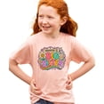 thumbnail image 2 of Promoted to Big Sister Shirt for Girls Sibling Reveal Tee, Peach Shirt, Youth S, 2 of 8