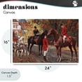thumbnail image 5 of Stupell Industries Eclectic Vintage Horses & Jockeys Canvas Art, 24 x 16, by Tina Higgins Designs Inc., 5 of 9