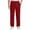 Red-pants, variant on Aezemi Men Dressy Work Pants with Elastic Waist Fashion Straight Leg Loose Fit Ruched Business Casual Pants with Pockets Fashion Baggy Flowy Office Trousers M