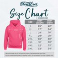 thumbnail image 4 of Shop4Ever Men's Jesus Loves You Minimal Cross  Hooded Sweatshirt Hoodie Medium Heliconia Pink, 4 of 5