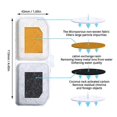 thumbnail image 3 of Cat Water Fountain Filters, 12 Packs Pet Water Fountain Filter Replacement Charcoal Water Fountain Filter Compatible with Cat Water Dispenser, 3 of 3