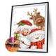 thumbnail image 2 of Cuadros Decorativos Kits de mosaico de Navidad de pintura de diamante de taladro redondo completo ilustraciones de diamantes de imitación DIY Ndcxsfigh Nuevos Originales, 2 of 9