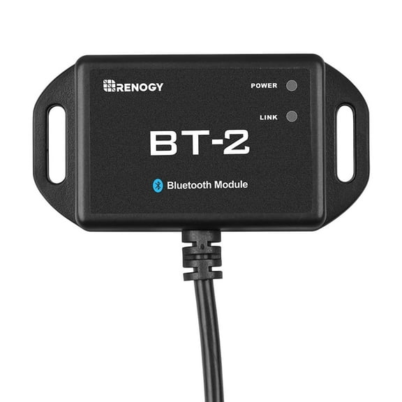 Renogy 12V 1-Prong Power Adapter with Bluetooth Connectivity, BT2