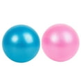 thumbnail image 2 of LNGOOR 2PCS 25CM PVC Pilates Yoga Ball Yoga Fitness Auxiliary Ball Explosion-proof Yoga Exercise Ball Flexible Balance Fitness Ball Portable Gymnastics Ball for Exercise Training Gym (Ran, 2 of 5