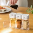 thumbnail image 3 of Contenant à Épices Boîte de Rangement pour Condiments Pots à Épices Bouteilles Contenant à Condiments Compact Portable Transparent pour Cuisine Maison, 3 of 6