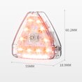 thumbnail image 2 of Luces estroboscópicas Luz de advertencia estroboscópica luces estroboscópicas impermeables USB recargable para bicicleta Drone, 2 of 9