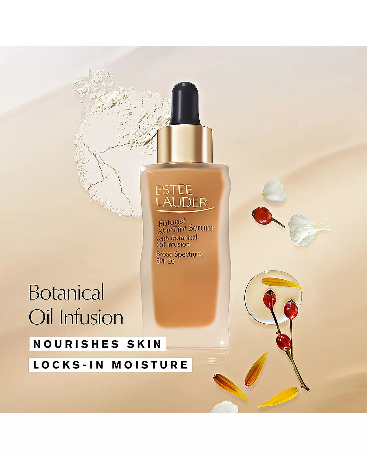 Estee Lauder Futurist SkinTint Serum SPF20, 2C3 Fresco, 1 oz