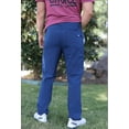 thumbnail image 2 of Burlebo Men's Slim Fit Performance Pants (Navy - Lure, Medium), 2 of 4