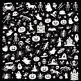 thumbnail image 3 of SUYOLL Halloween DIY Coloring Blanket For Adults And Kids Hand Coloring Art Activity Throw Blanket Creative Washable Blanket For Family Home And Holiday Activities, 3 of 3