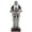 Silver, variant on Armor Replica Medieval Mini Black Knight Statue - 27" Handcrafted 14th-Century Plate with Wood Base