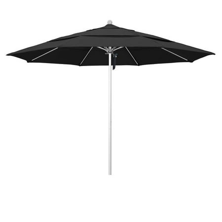 Fiberglass Patio Roof California Umbrella Venture Series Patio Market Umbrella in Pacifica with Aluminum Pole Fiberglass Ribs ()