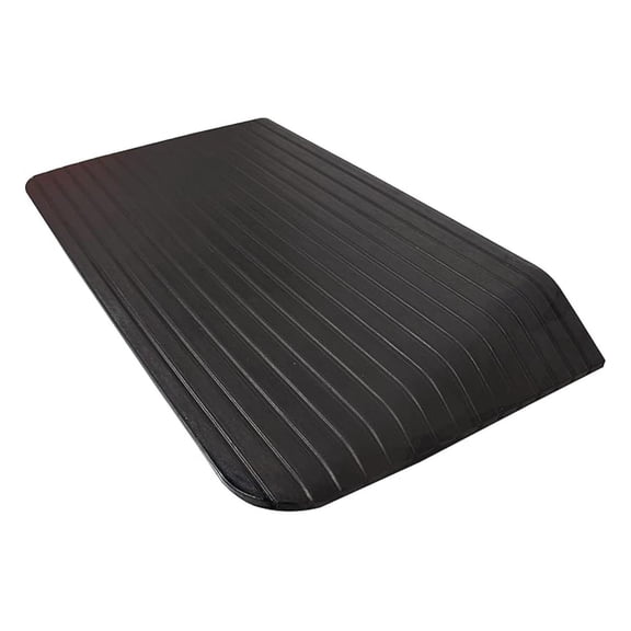 RK-RTR05 Solid Rubber Power Wheelchair Scooter Threshold Ramp (35'' x 18'' x 3'' 1Pc)