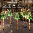 thumbnail image 4 of Luces Solares para Caminos BRIGHTDECK Árbol de Navidad 8 Modos Paquete de 5, 4 of 7