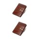 thumbnail image 2 of Sonducket Monedero Cartera de cuero Titular de la tarjeta Bolsa de dinero Carteras de licencia de conducir de múltiples capas Padre Novio Marido Type2 NO2, 2 of 6