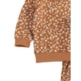 thumbnail image 3 of Mialoley Infant Two-piece Clothes Set, Floral Print Round Collar Top and Long Pants, 3 of 9